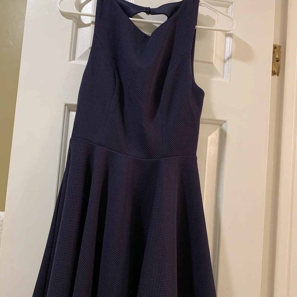 Lulus navy blue women’s cocktail dress size small